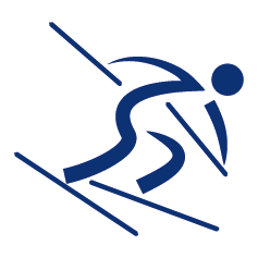 Sport Pictograms_Boards_Alpine-Skiing-Blue